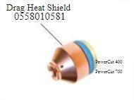 Ecran thermique à creneaux pour torche PT-39 ESAB