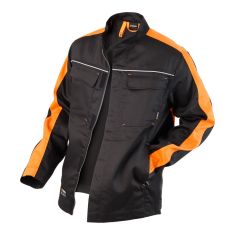 Veste de travail Helsinki Noir/Orange